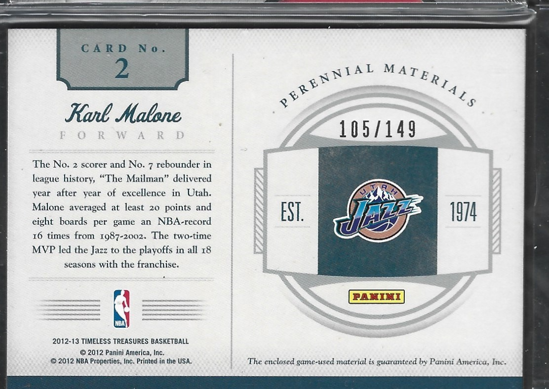 Karl Malone Timeless Treasures Perennial Materials /149