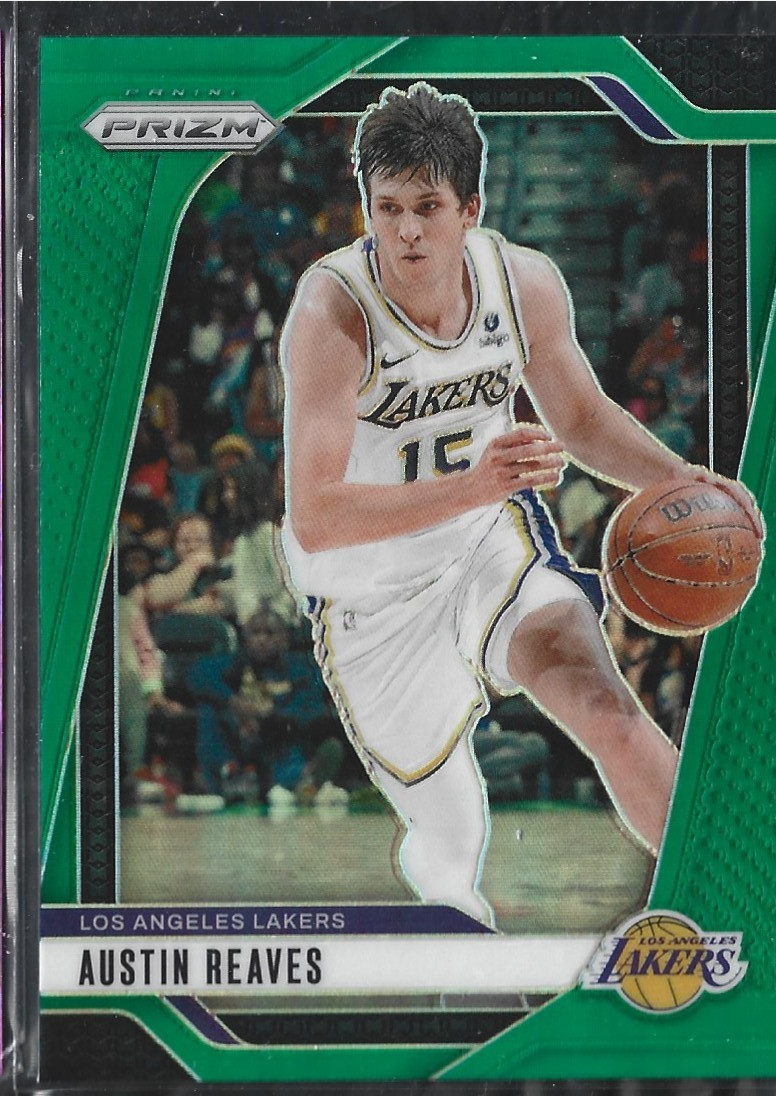 Austin Reaves Prizm Green