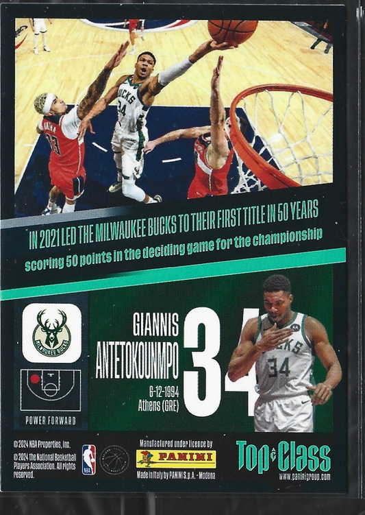 Giannis Antetokounmpo Unbeatable Blue