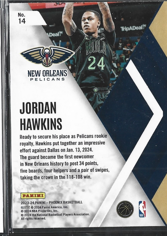 Jordan Hawkins Instant Phenom Silver