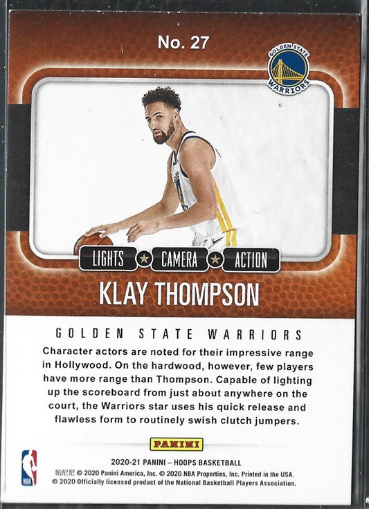 Klay Thompson Lights Camera Action Explosion