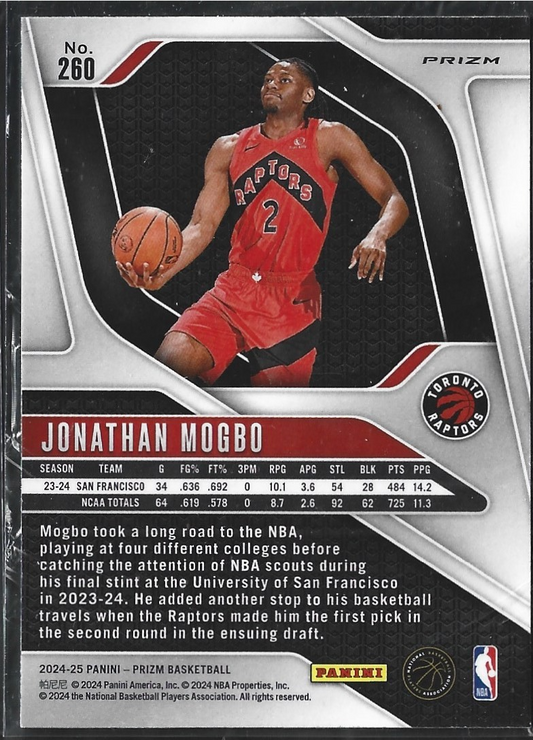 Jonathan Mogbo Prizm Silver