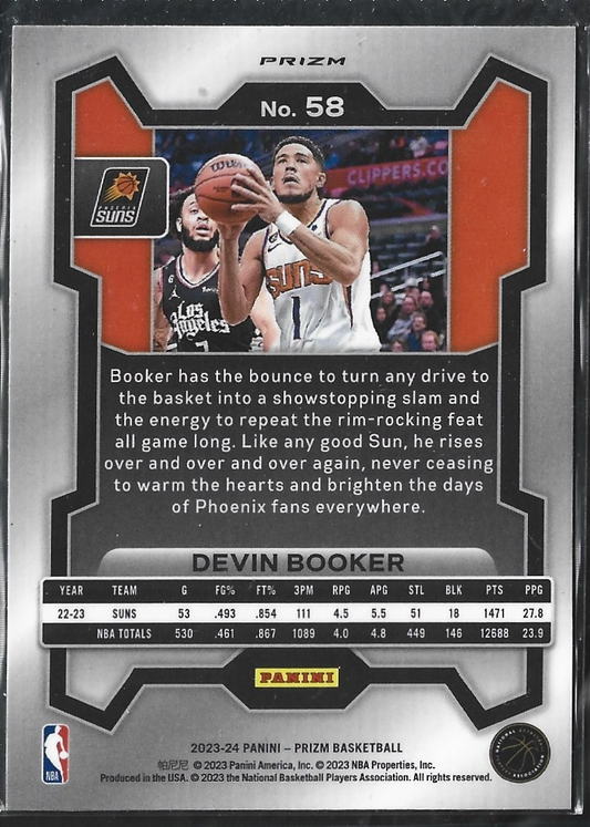 Devin Booker Prizm Pink Cracked Ice