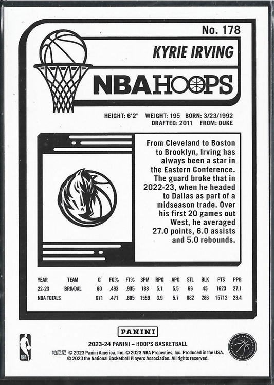 Kyrie Irving Hoops Red International /99