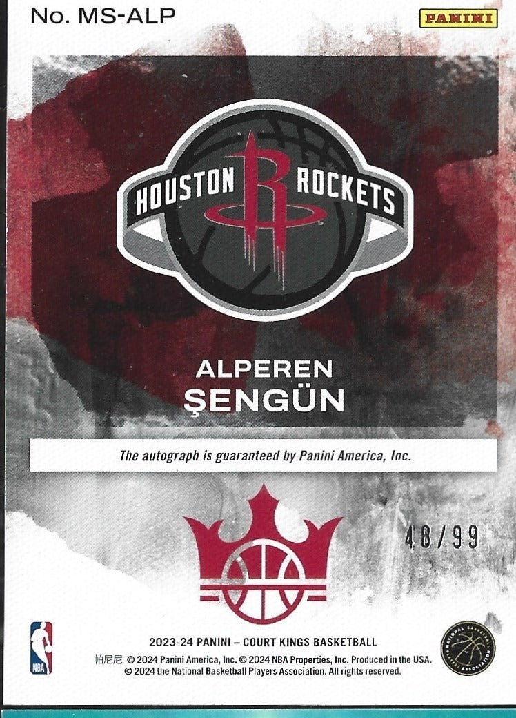 Alperen Sengun Masterstrokes Auto /99