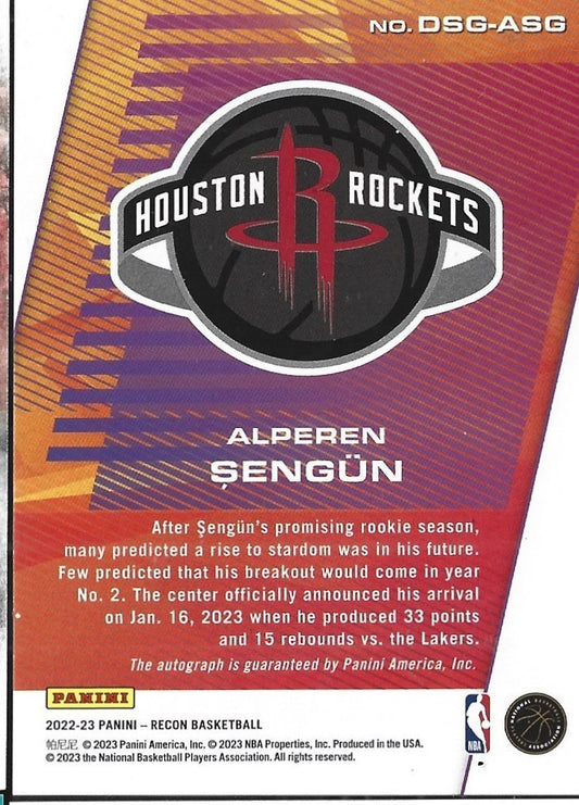 Alperen Sengun Destined For Greatness Auto /49