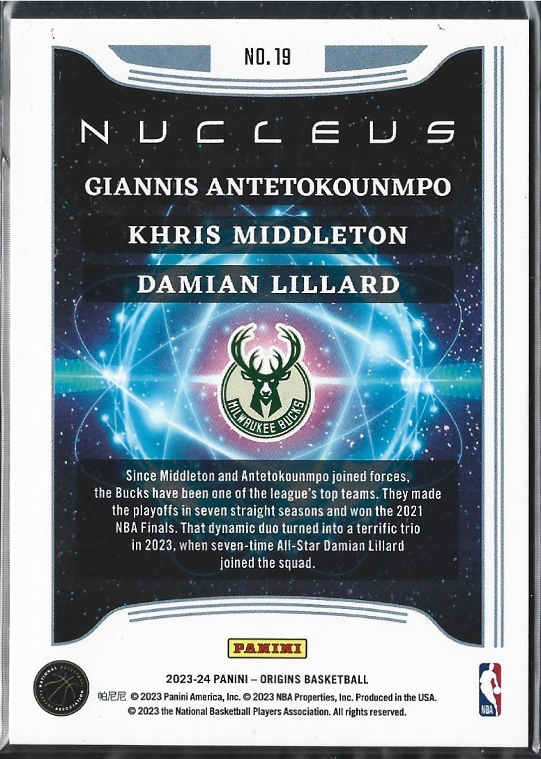 Milwaukee Bucks Origins Nucleus