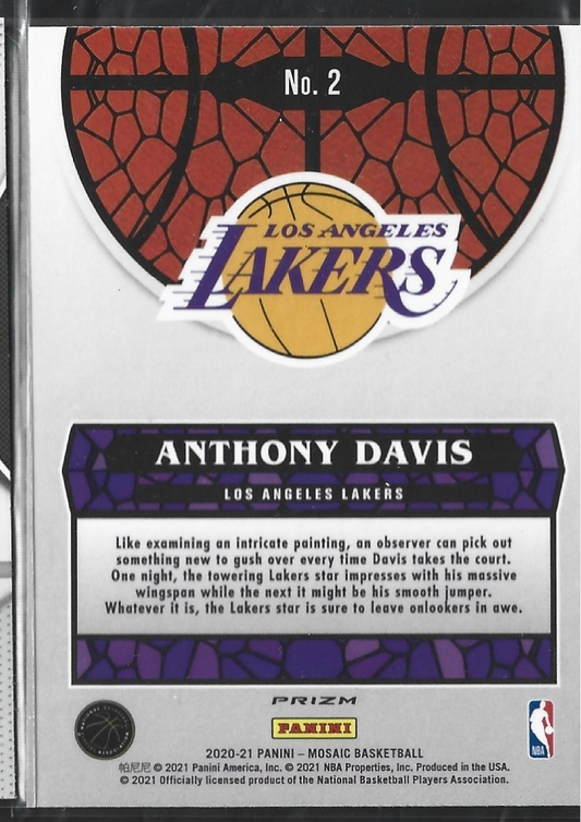 Anthony Davis Stained Glass Case Hit