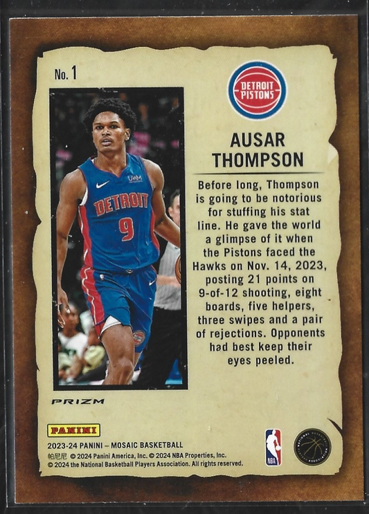 Ausar Thompson Notoriety Silver Mosaic