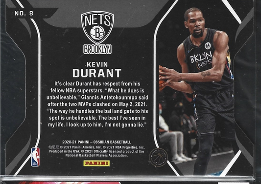 Kevin Durant Pitch Black Red Flood