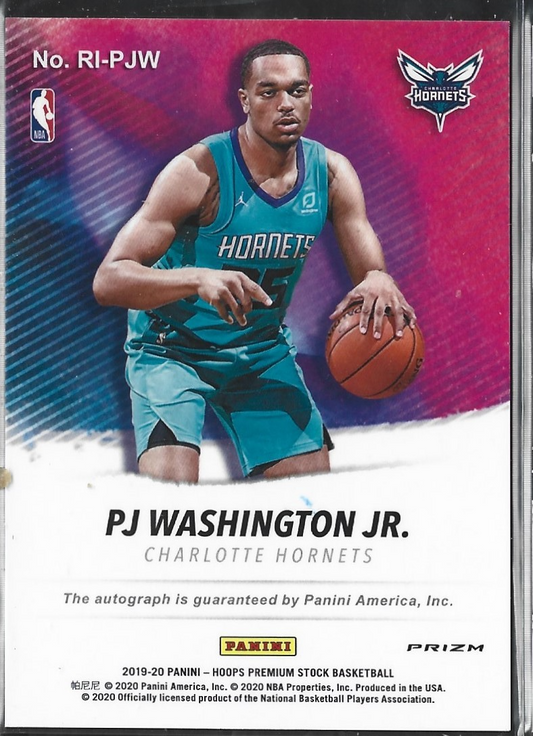 PJ Washington Rookie Ink Auto