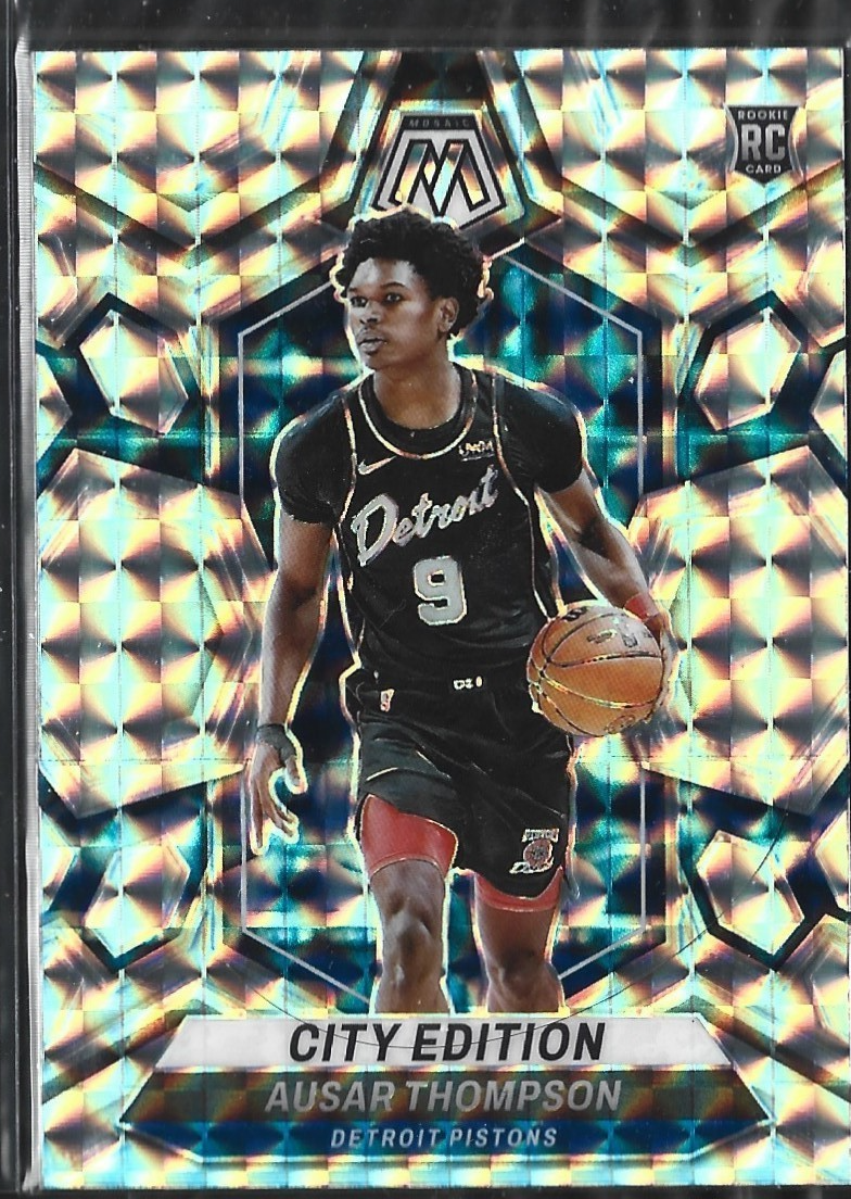 Ausar Thompson City Edition Silver Mosaic