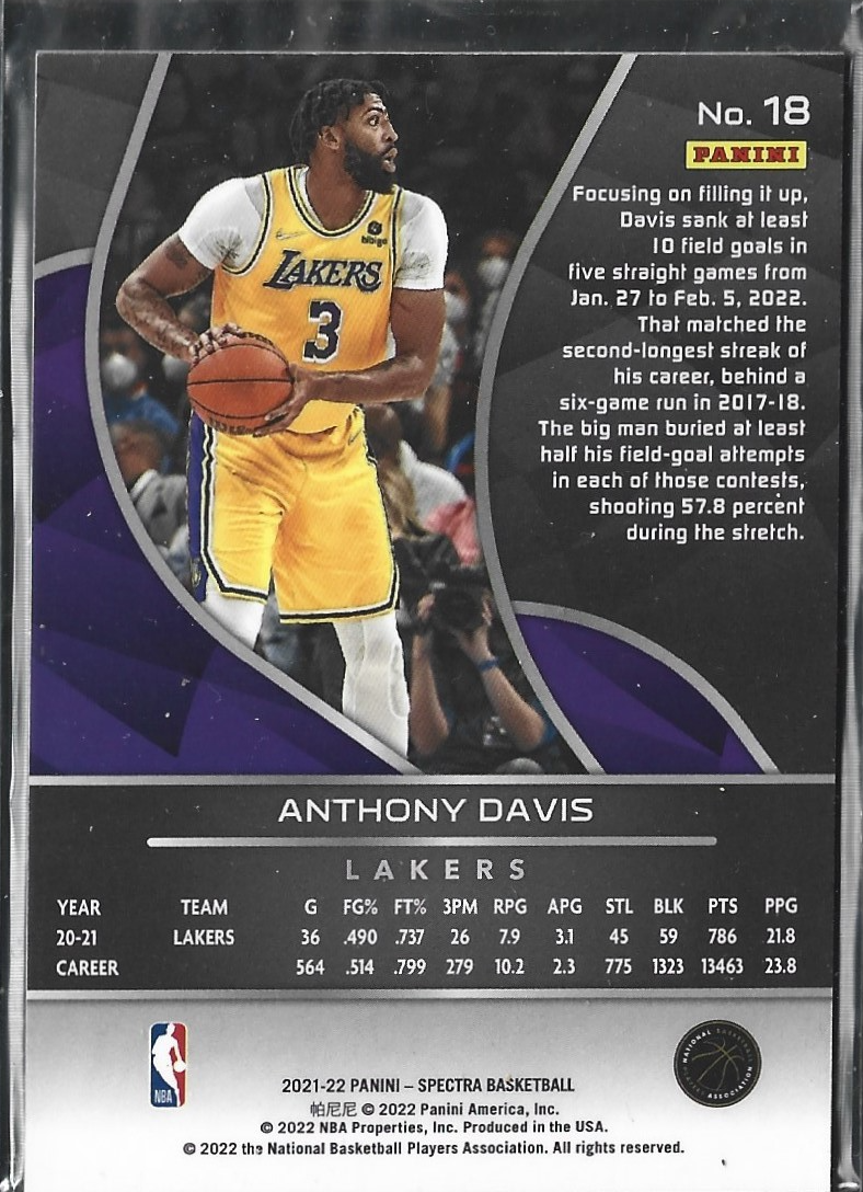 Anthony Davis Spectra