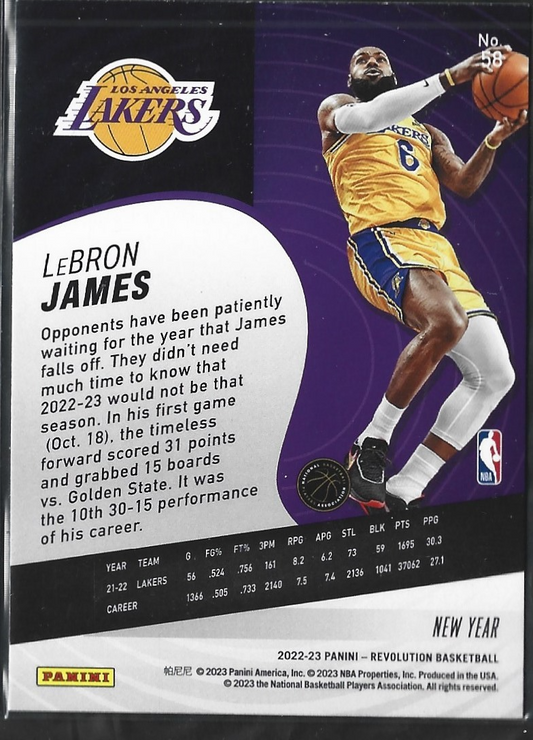 Lebron James Revolution New Year