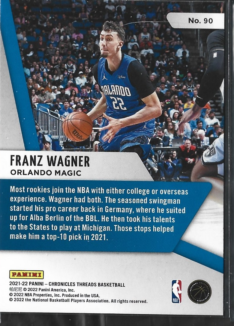 Franz Wagner Threads Asia