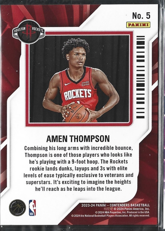 Amen Thompson Rookie of the Year