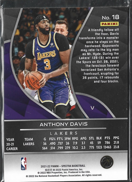 Anthony Davis Spectra Variation