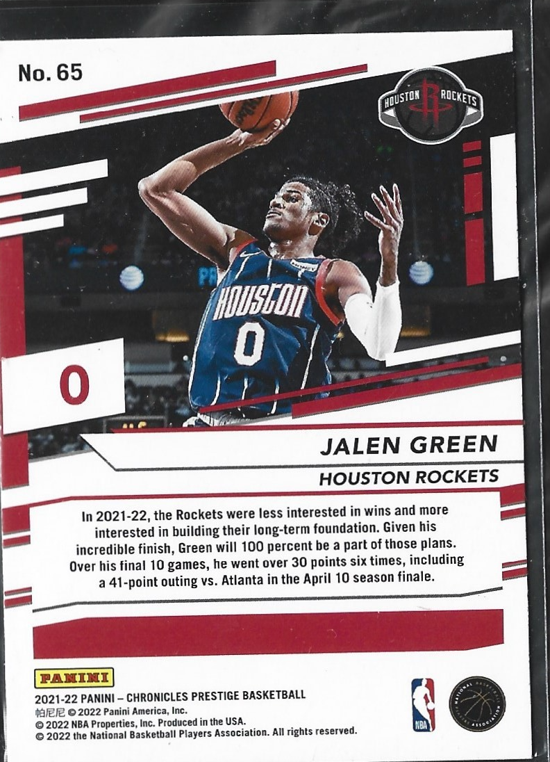 Jalen Green Prestige RC