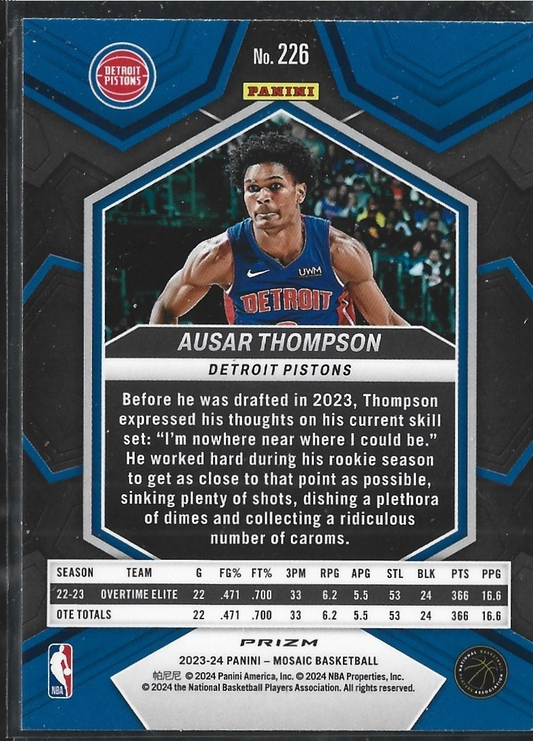 Ausar Thompson Mosaic Silver Mosaic