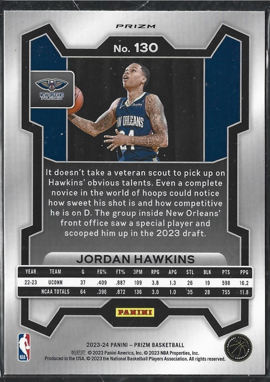 Jordan Hawkins Prizm Pink Cracked Ice