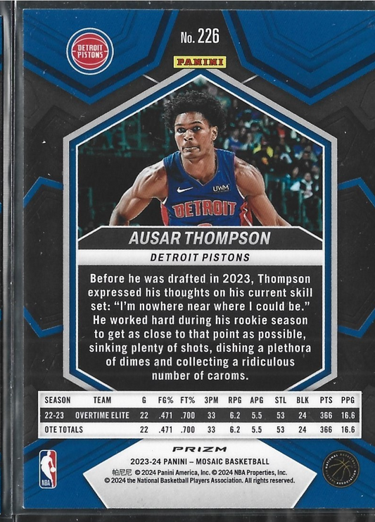 Ausar Thompson Mosaic Blue