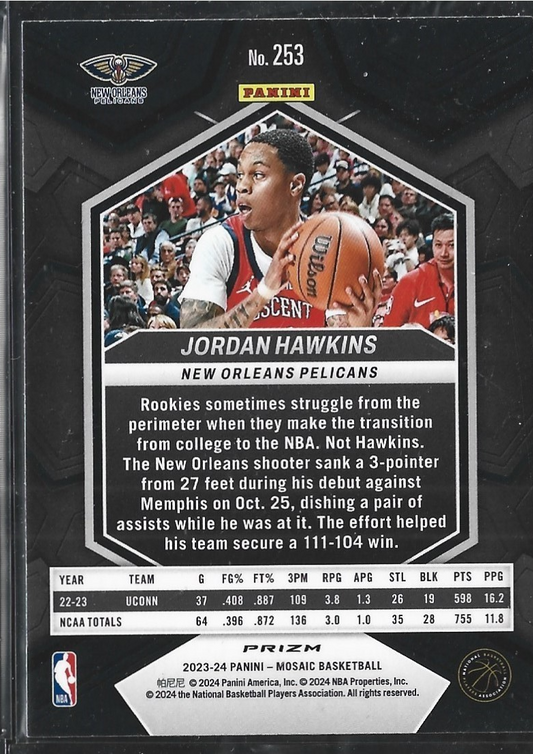 Jordan Hawkins NBA Debut Disco