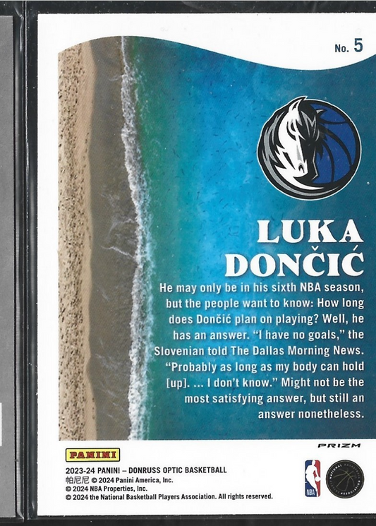 Luka Doncic Splash Silver