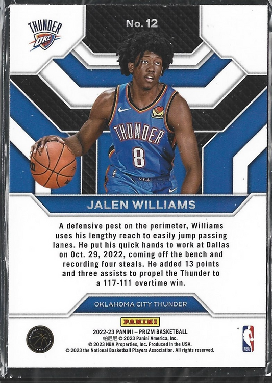 Jalen Williams Emergent RC