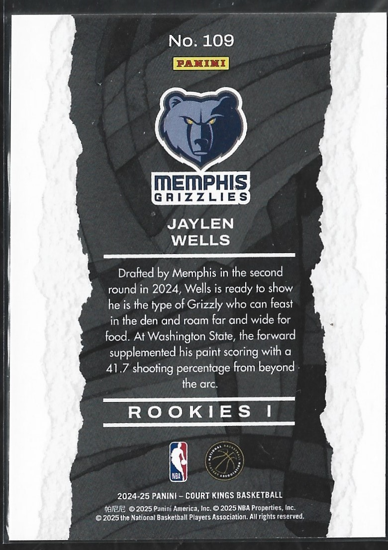 Jaylen Wells Court Kings Level 1