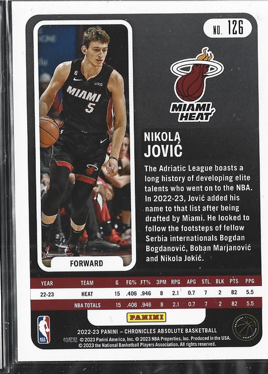 Nikola Jovic Absolute Orange /75