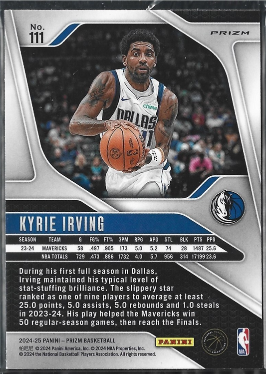Kyrie Irving Prizm Blue Yellow Green Choice