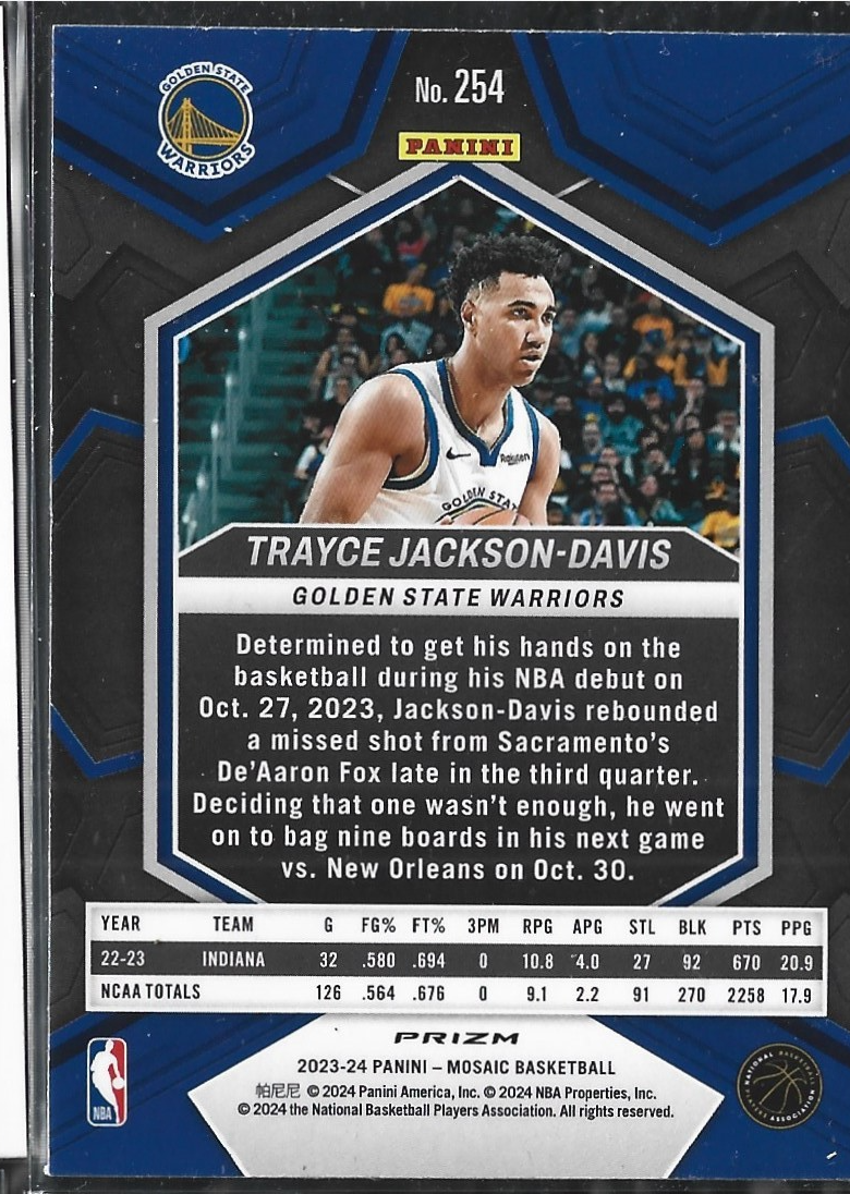 Trayce Jackson-Davis NBA Debut Disco