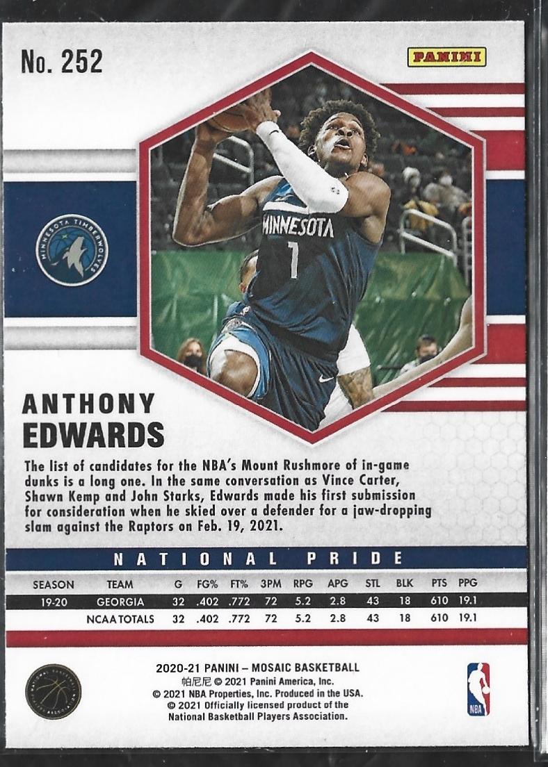 Anthony Edwards National Pride