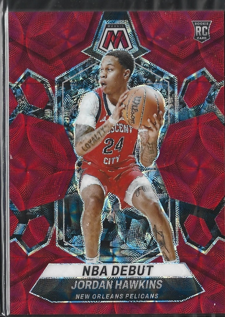 Silver Mosaic NBA Debut Red Scope /75
