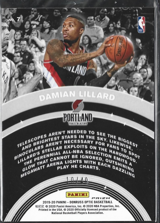 Damian Lillard Star Gazing Blue /49