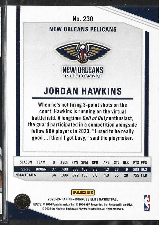 Jordan Hawkins Elite International Red /88
