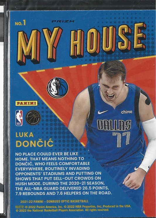 Luka Doncic My House Silver