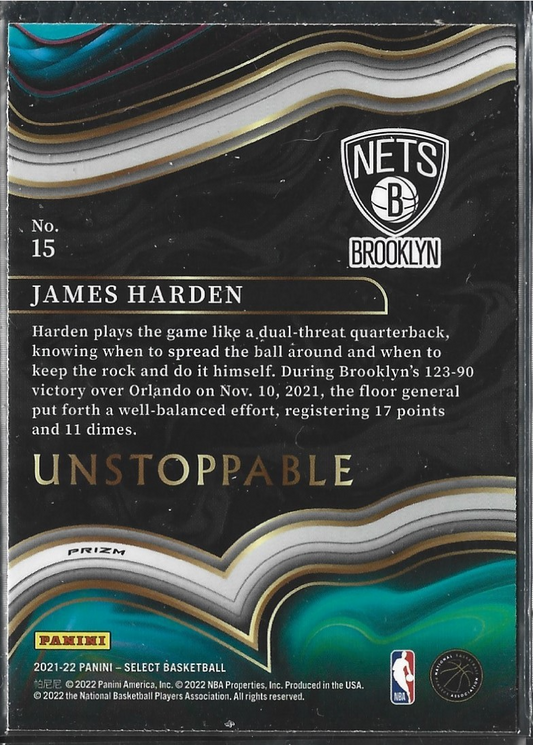 James Harden Unstoppable Silver