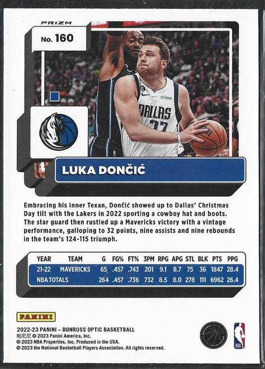 Luka Doncic Optic Silver