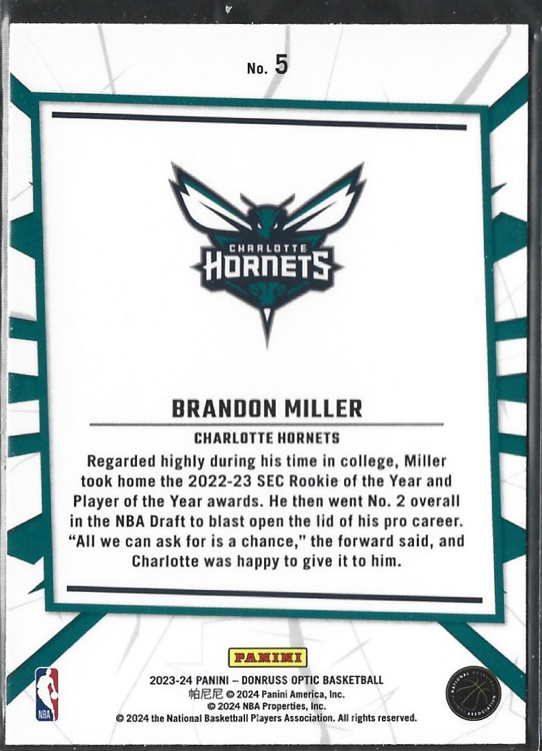 Brandon Miller My House