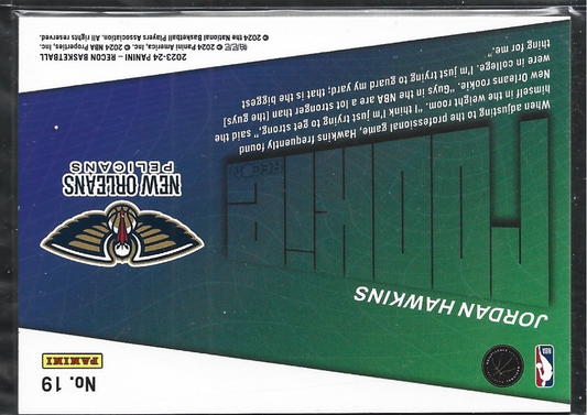 Jordan Hawkins Rookie Recon /75