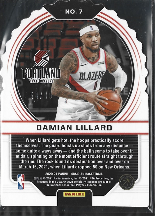 Damian Lillard Supernova Diecut /99
