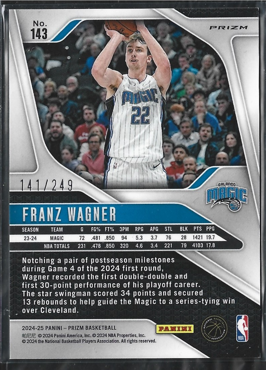 Franz Wagner Prizm Flash /249