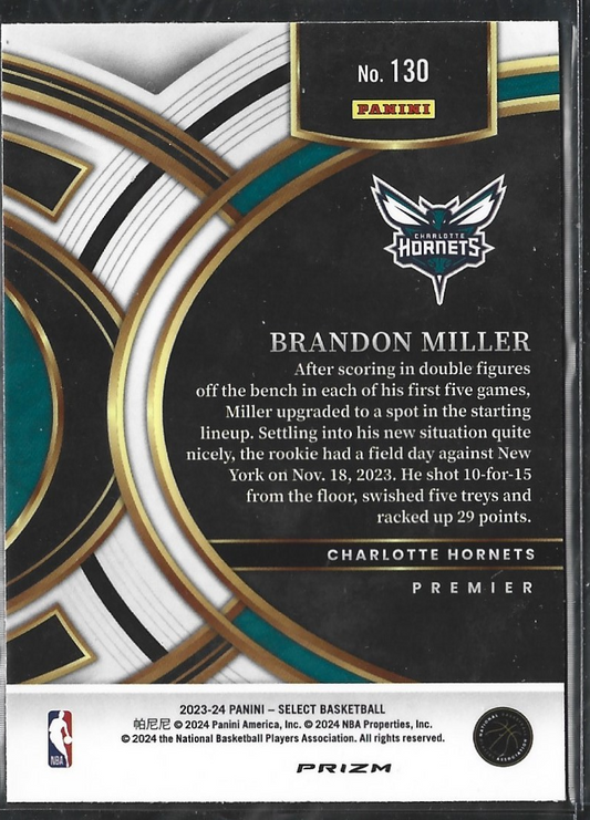 Brandon Miller Premier Silver