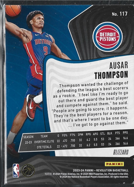 Ausar Thompson Revolution Blizzard