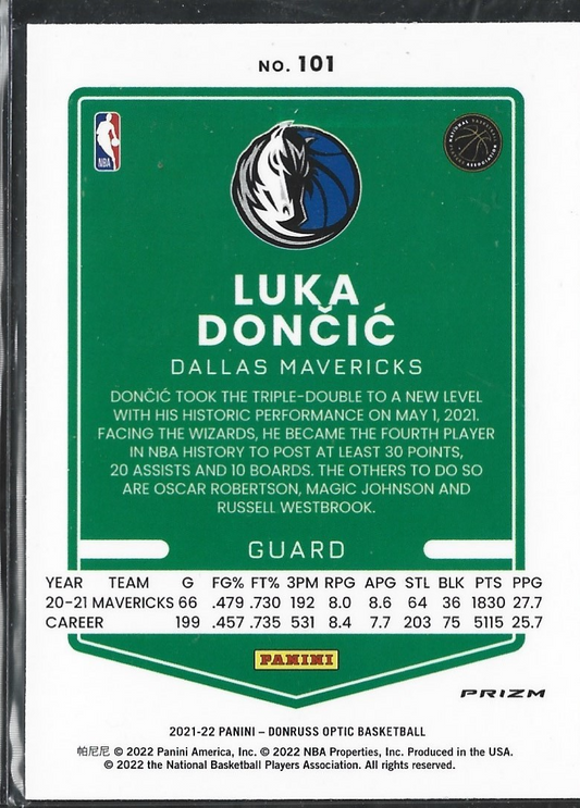 Luka Doncic Optic Purple