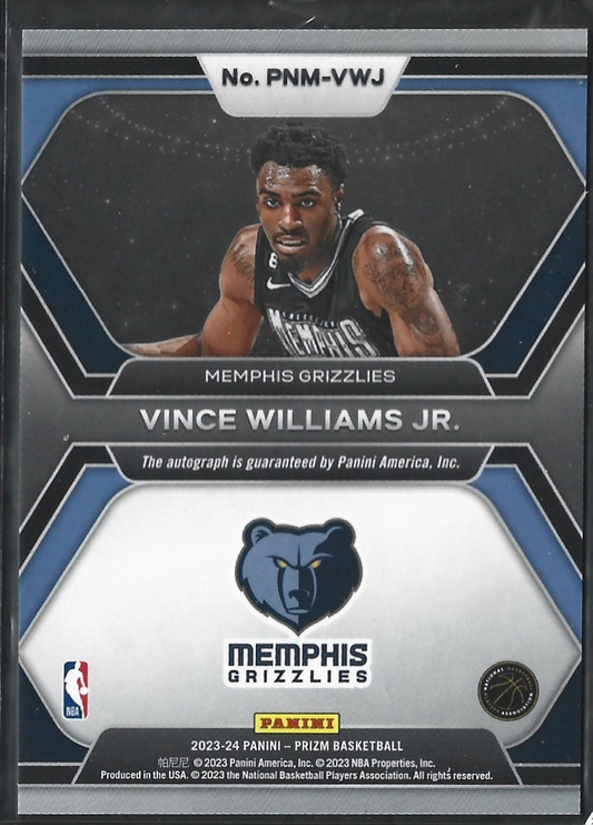 Vince Williams Jr. Penmanship Auto