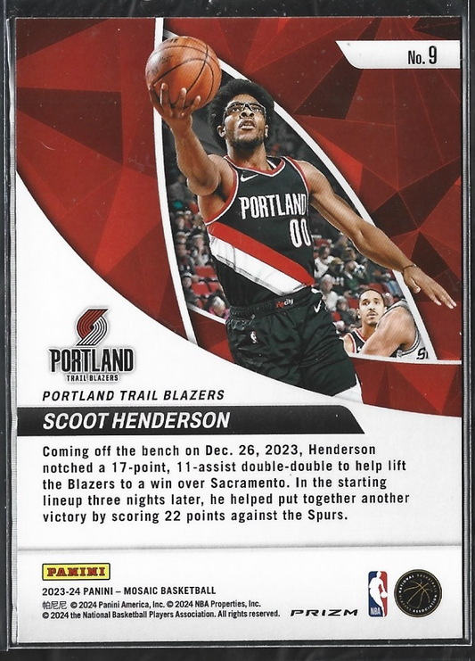 Scoot Henderson Elevate Mosaic