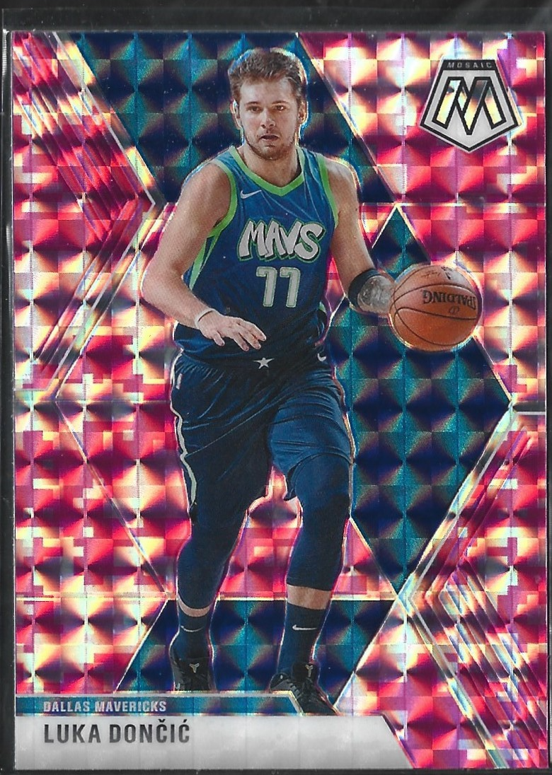 Luka Doncic Mosaic Pink Camo