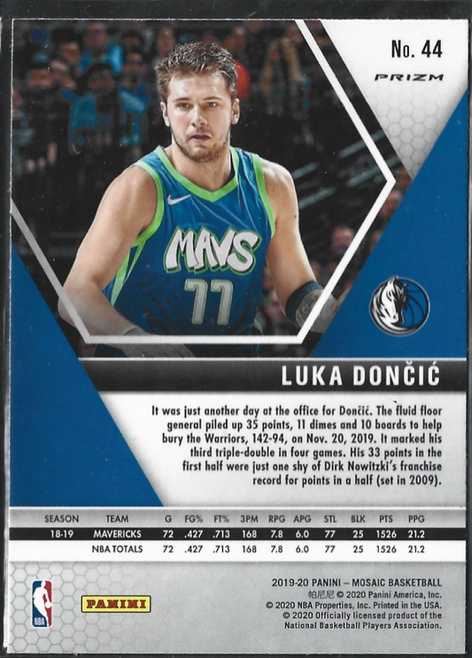 Luka Doncic Mosaic Pink Camo